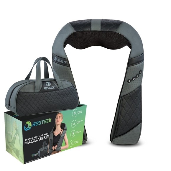 RESTECK Other - Resteck Shiatsu Massager for Neck and Back with Heat, Adjustable Levels
